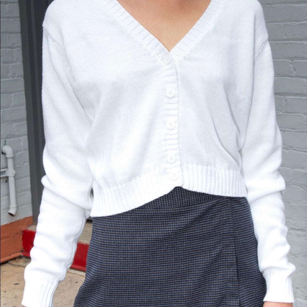 NWT! White brandy Melville sweater